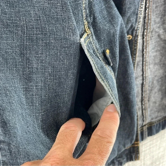 Ann Taylor Loft Button Jean Jacket Women's 4P 8274/1.8 b - Picture 4 of 10